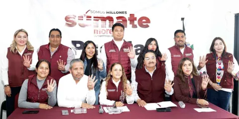 En Puebla ya no quieren al PAN, señaló Morena 