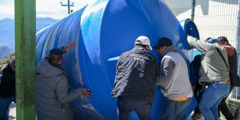 En Huauchinango se impulsa la captación de agua de lluvia en comunidades