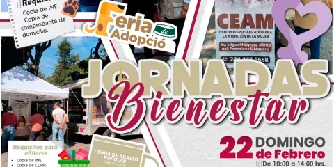 Se impulsan jornadas de Bienestar para las familias de Atlixco
