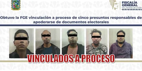Vinculan a proceso a cinco personas por apoderamiento de documentos electorales en Tlapanalá