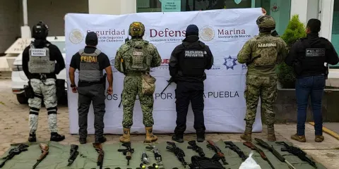 Decomisan arsenal tras operativo contra Roberto de los Santos de Jesús