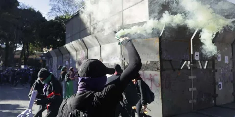 Los monumentos históricos de Puebla quedarán expuestos a desmanes del 8M