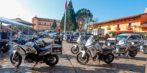 Zacatlán recibió patrullas e impulso al turismo