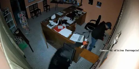 San Juan Tuxco: roban oficina parroquial de la iglesia de San Juan Bautista
