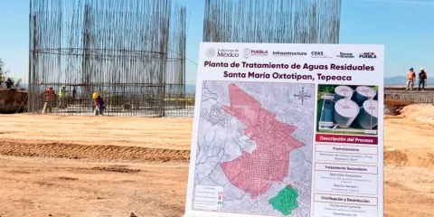 Puebla utiliza tecnología avanzada para tratamiento sustentable del agua