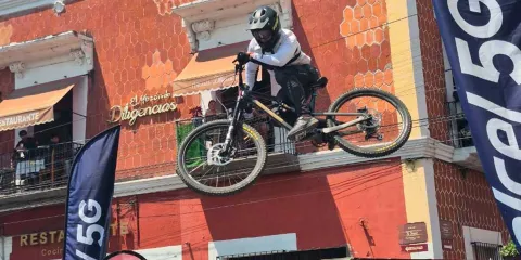 Atlixco vibró con el Downhill Urbano