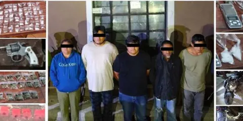 Caen 5 de la banda “La Muñeca” en Aljojuca; líder sigue prófugo