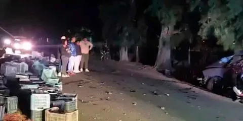 Tragedia en Atlixco: choque entre auto y tractor deja un muerto