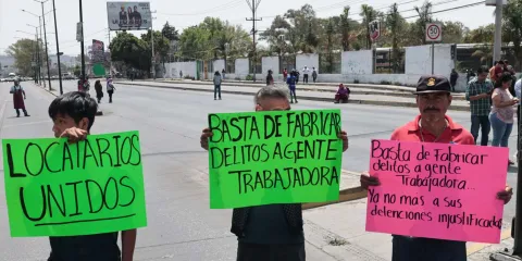 Comerciantes del Mercado Morelos exigen detener operativos de seguridad por caída de ventas del 50%