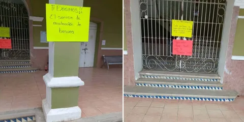 Coyomeapan exige solución urgente a la falta de recolección de basura