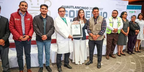 Cuautlancingo, primer municipio en Puebla en ser reconocido como Región Angels a nivel internacional