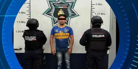 SSC de Atlixco detiene a hombre por violencia familiar en El Encanto del Cerril