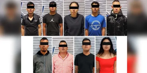 Capturan a nueve integrantes de La Familia Michoacana en Puebla