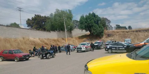 Batalla campal durante partido de fut en Texmelucan