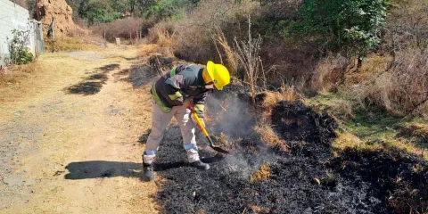 Ante incremento de incendios en 2026, Puebla intensifica acciones de combate