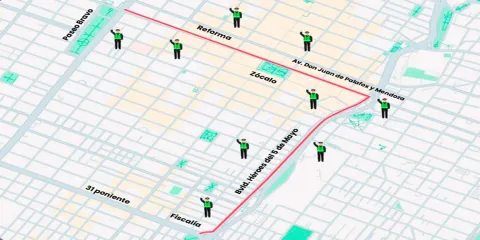 EVITA el centro, Paseo Bravo y zona de la Fiscalía, hay cierres viales este DOMINGO