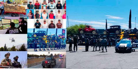 Seguridad en Puebla: detienen a 84 personas y aseguran armas, droga y combustible