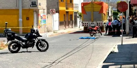 Choque en Tehuacán dejó sin pierna a motociclista 