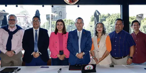 Héctor Landero Camacho promete defender a comerciantes de inseguridad y cobro de piso