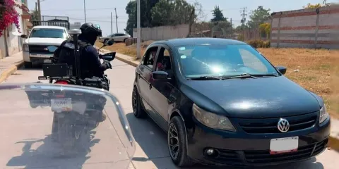 Salvan a familia de asalto en Texmelucan; criminales los citaron para venta de auto 
