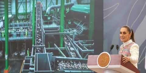 Polo de Economía Circular de Puebla no es un basurero, defiende Sheinbaum 
