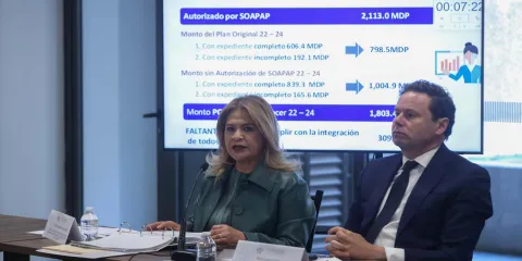 Soapap opera con deuda de más de 2 mil 37 mdp