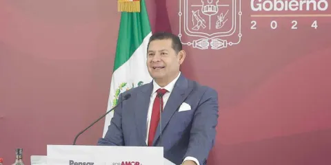 Armenta defiende mega recicladora en Puebla y asegura diálogo con pobladores