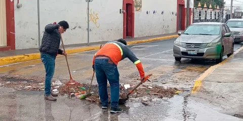 Acciones inmediatas del gobierno de Tonantzin Fernández por inundaciones en San Pedro Cholula
