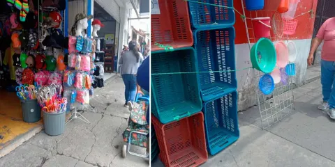 Sanciones a comerciantes que invadan banquetas de Texmelucan  