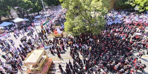 La Procesión de Viernes Santo reunió a 195 mil personas