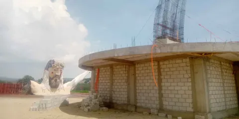 Cristo Roto en Chalchicomula de Sesma genera polémica por cambios y costos
