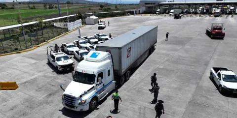 Operativo "Cero Robos" recuperó 206 camiones con mercancía en la autopista México-Puebla-Veracruz