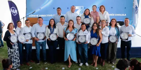 Acción Nacional celebró tres décadas de resultados en San Andrés Cholula