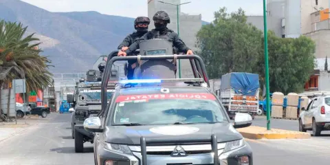 Por aire y tierra, se refuerza la vigilancia en carretera federal Puebla-Tehuacán