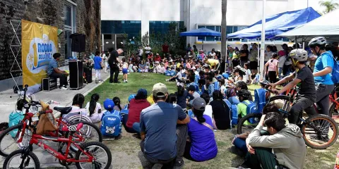 BUAP celebra Rodada de la Niñez Universitaria con 180 participantes