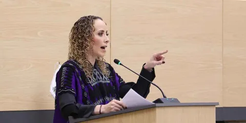 Exige Susana Riestra investigar amenazas contra colectivo de desaparecidos en Puebla