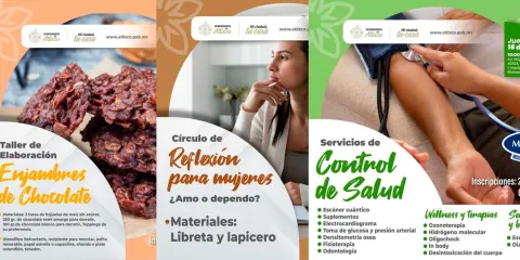 Talleres y servicios gratuitos para mujeres en Atlixco