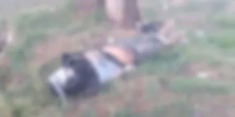 Tiraron cuerpo degollado y emplayado del torso en Texmelucan 