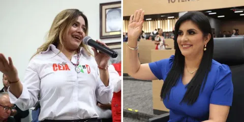 Xitlalic Ceja y Delfina Pozos suenan para la alcaldía de Puebla por el PRI