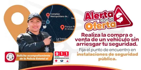 Hay acompañamiento policial para comprar auto  y motos en el estado