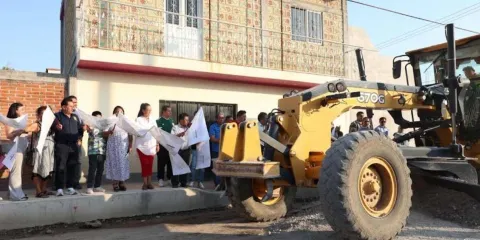 Ariadna Ayala impulsa obras de infraestructura y educación en Atlixco