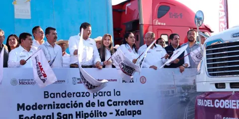 Modernizan carretera San Hipólito-Xalapa con inversión de 120 millones en Puebla