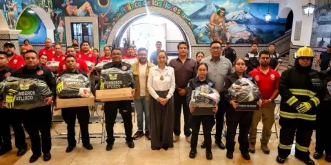Atlixco fortalece a cuerpos de emergencia con inversión millonaria en equipamiento