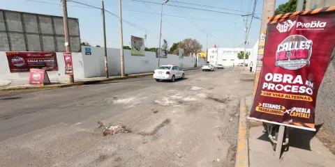 Pepe Chedraui inicia rehabilitación vial en la 44 Norte para mejorar movilidad en Puebla