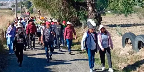 Campesinos pidieron a San Isidro Labrador buen temporal para sus cosechas 