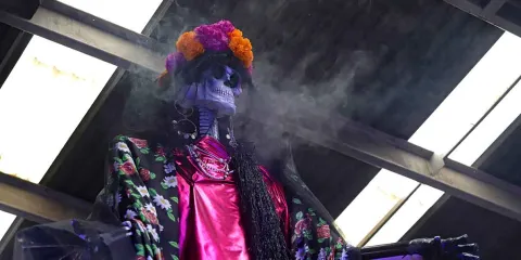 Atlixco llevará su cultura al mundo con catrina monumental en el AIFA rumbo al Mundial