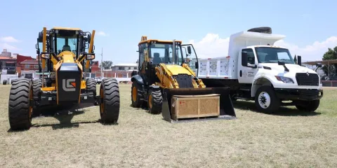 Con inversión millonaria, Atlixco fortalece el campo con nueva maquinaria