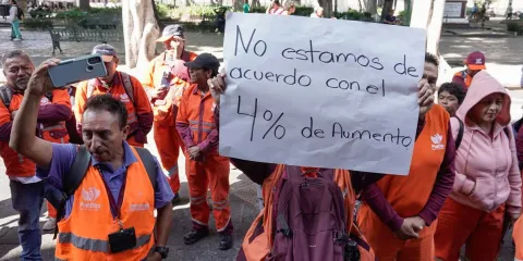 Insuficiente el aumento salarial del 4%, dicen Naranjitas
