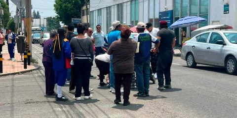 Menor es atropellado en colonia Humboldt de Puebla; presenta probable fractura