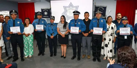 San Pedro Cholula refuerza seguridad turística con curso de Policía de Proximidad